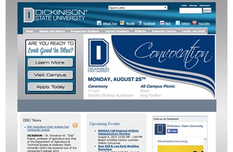 Dickinson State University Website