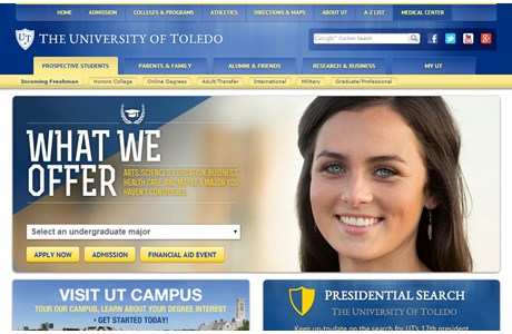 University of Toledo Website