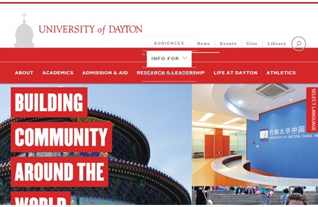 University of Dayton Website
