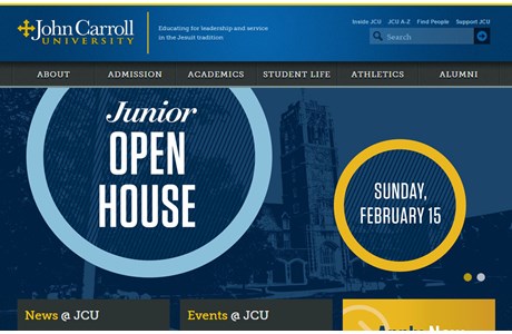 John Carroll University Website
