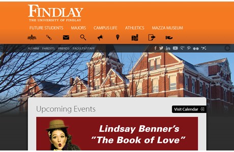 The University of Findlay Website