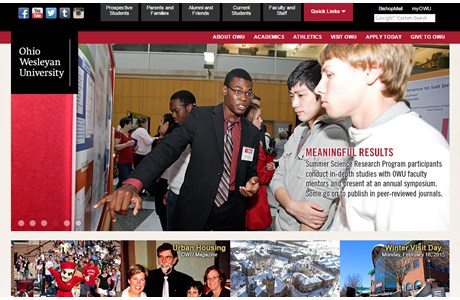 Ohio Wesleyan University Website