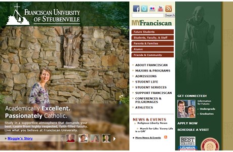 Franciscan University of Steubenville Website