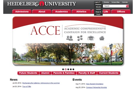 Heidelberg University Website