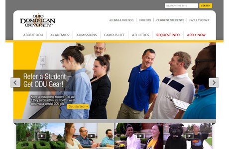 Ohio Dominican University Website