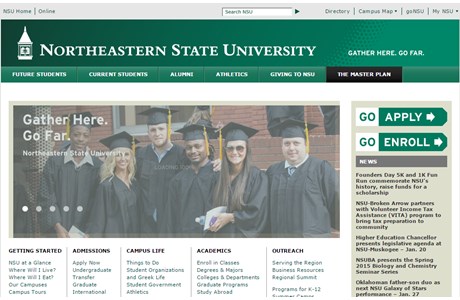 Northeastern State University Website
