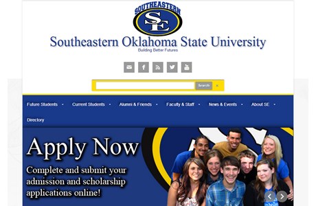 Southeastern Oklahoma State University Website