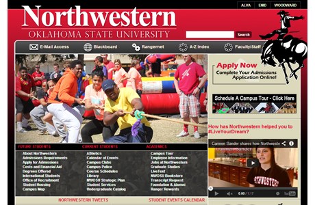 Northwestern Oklahoma State University Website