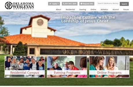 Oklahoma Wesleyan University Website