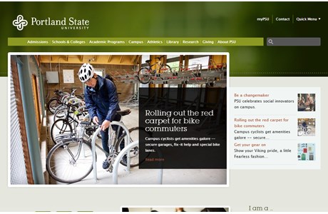 Portland State University Website