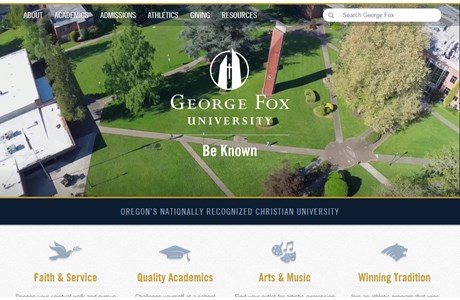 George Fox University Website