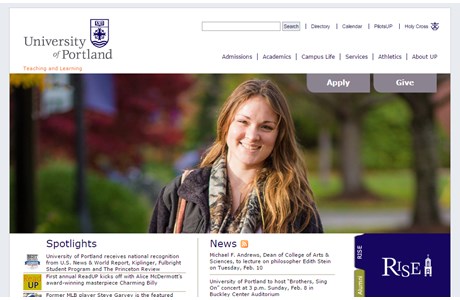 University of Portland Website