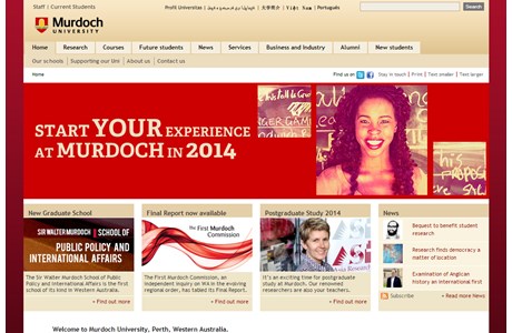 Murdoch University Website