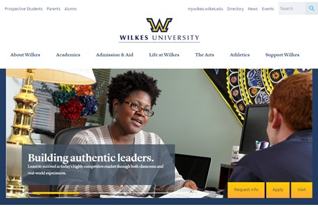 Wilkes University Website