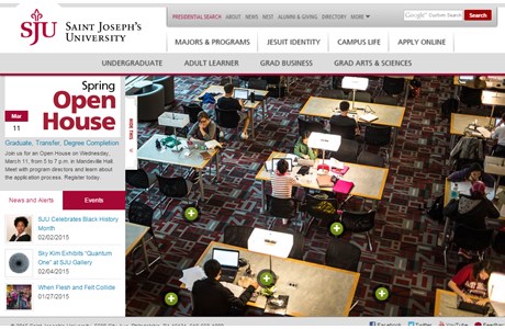 Saint Joseph's University Website