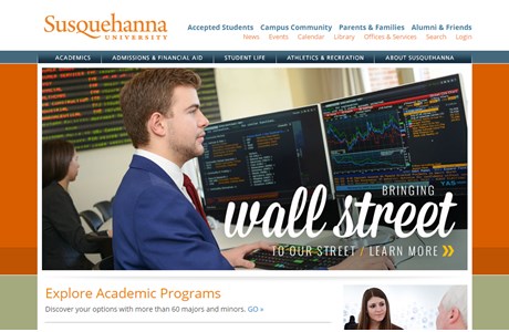 Susquehanna University Website