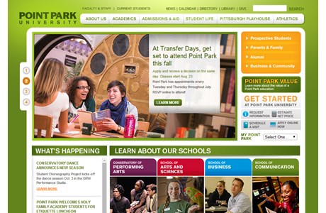 Point Park University Website