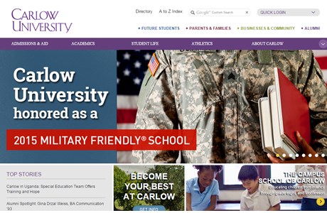 Carlow University Website