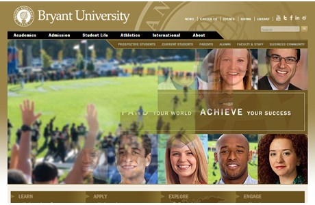 Bryant University Website