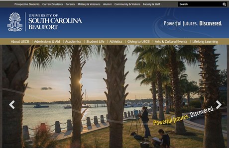 University of South Carolina Beaufort Website