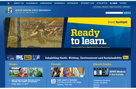 South Dakota State University Website