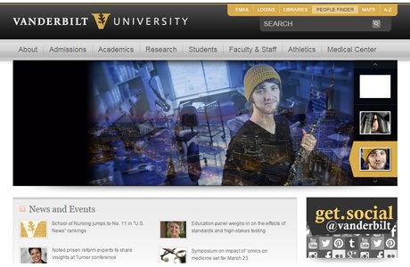 Vanderbilt University Website