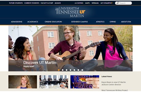 The University of Tennessee at Martin Website