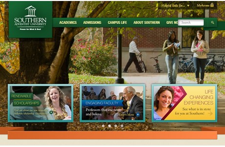 Southern Adventist University Website