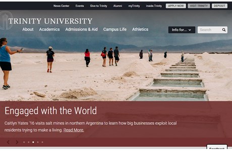 Trinity University Website