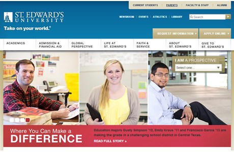St. Edward's University Website