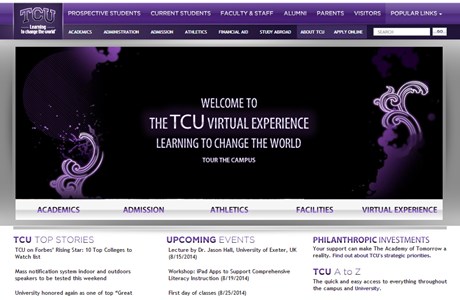 Texas Christian University Website