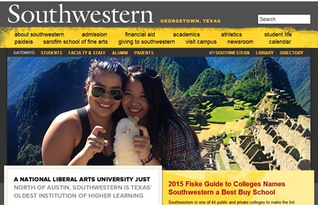 Southwestern University Website