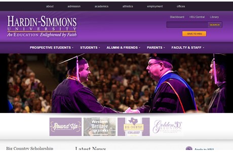 Hardin-Simmons University Website