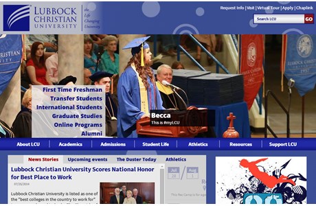 Lubbock Christian University Website