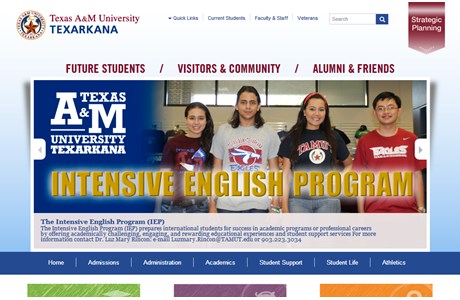 Texas A&M University-Texarkana Website