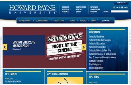 Howard Payne University Website