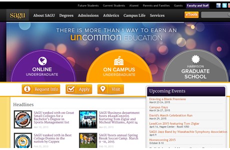 Southwestern Assemblies of God University Website