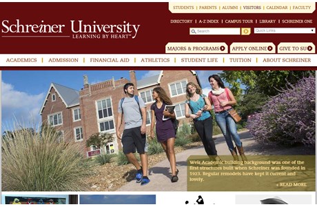 Schreiner University Website