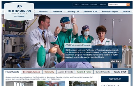 Old Dominion University Website