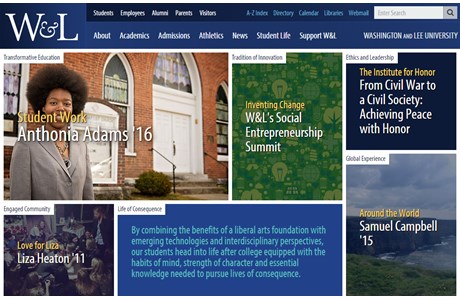 Washington and Lee University Website