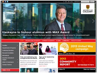 University of Calgary Website