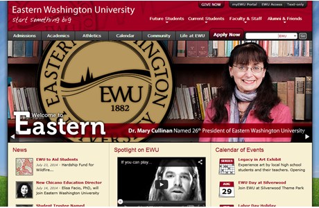 Eastern Washington University Website
