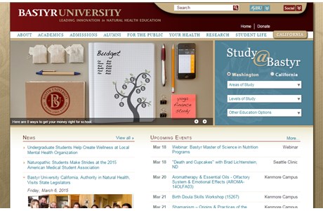 Bastyr University Website