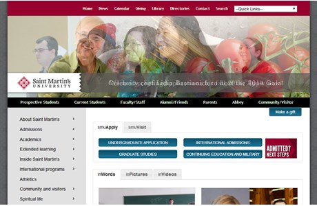 Saint Martin's University Website