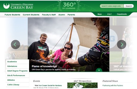University of Wisconsin-Green Bay Website
