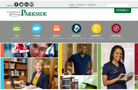 University of Wisconsin-Parkside Website
