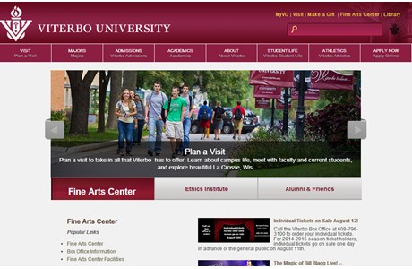 Viterbo University Website