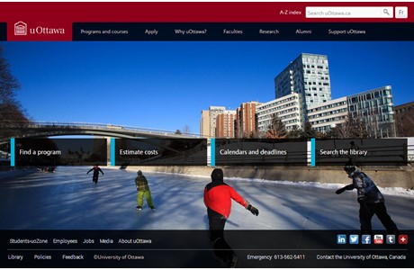 University of Ottawa Website