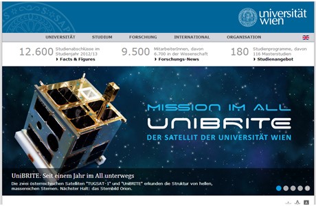 University of Vienna Website