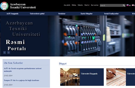 Azerbaijan Technical University Website